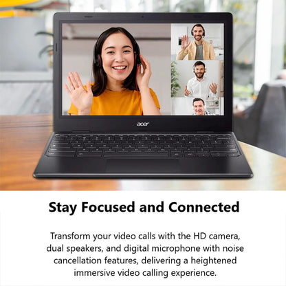 Acer Chromebook 311 11.6" HD Slim Light Laptop, Intel N4500, 4GB RAM, 64GB eMMC, Intel Chrome OS
