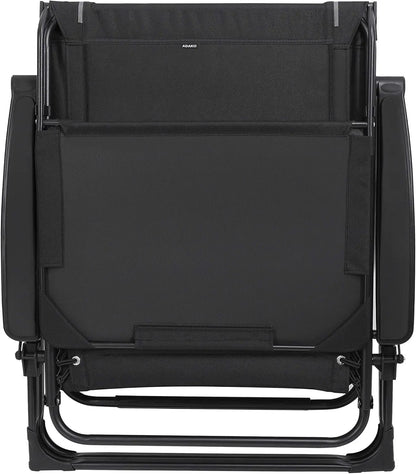 XXL Oversize Recliner Folding, Patio Zero, Gravity Extra Wide Reclining Padded Seats