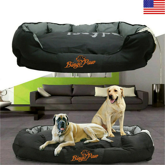 Waterproof  Exra Large Jumbo Orthopedic Sofa Dog Bed