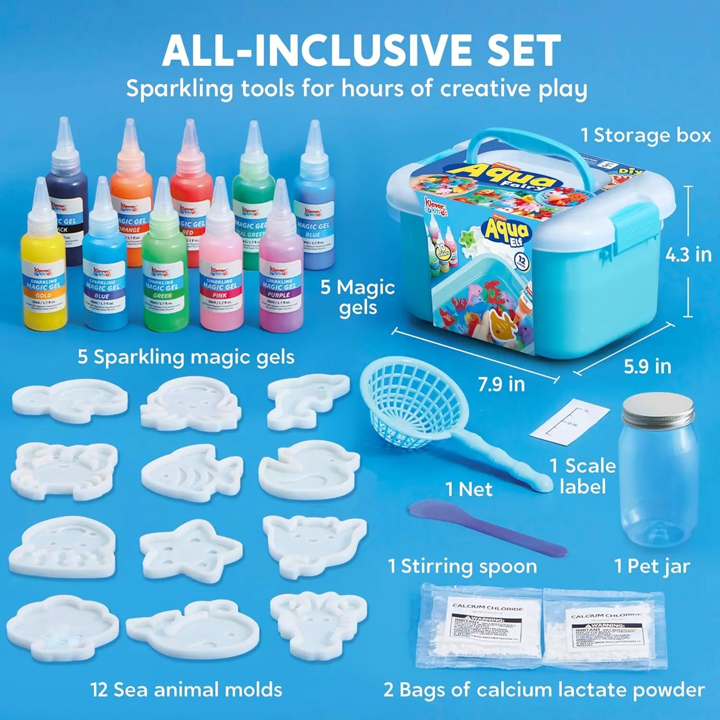 Water Gel Kit Magic Fairy  with 10 Gels