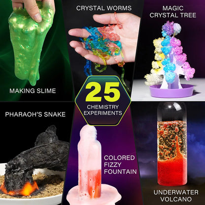 Science Kits for Kids 8+, 105 Experiments Educational Toy, Science Kits