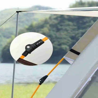 Outdoor shelter Sunshade Self-driving Camping tent Two doors and two windows