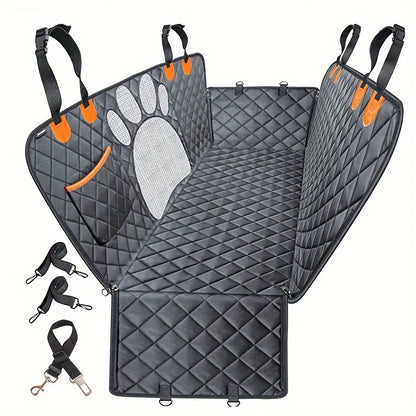 Pet Dog Seat Cover, Hammock Heavy Duty Scratch Resistant Anti Slip Pet Rear Seat Cover for Cars