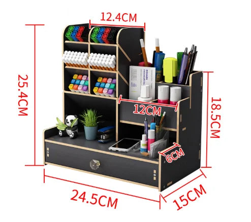 Wooden Desk Organizer for home or office