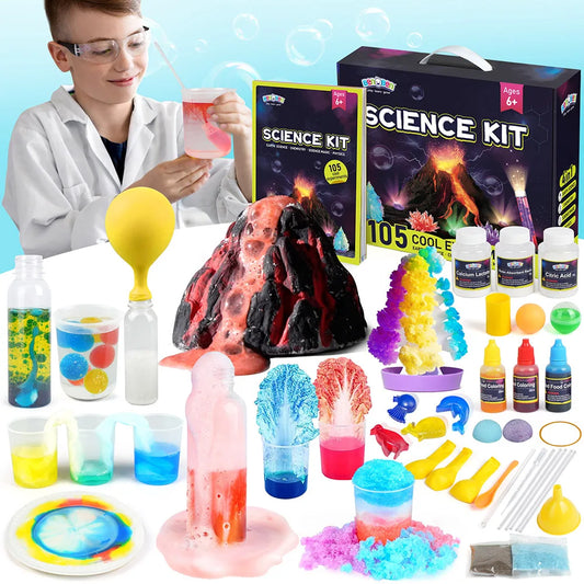 Science Kits for Kids 8+, 105 Experiments Educational Toy, Science Kits