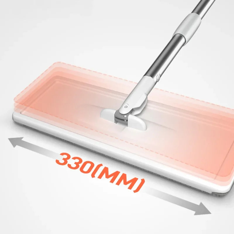 Mop with Bucket Set Magic Cleaning for Home Floors Self-Wring