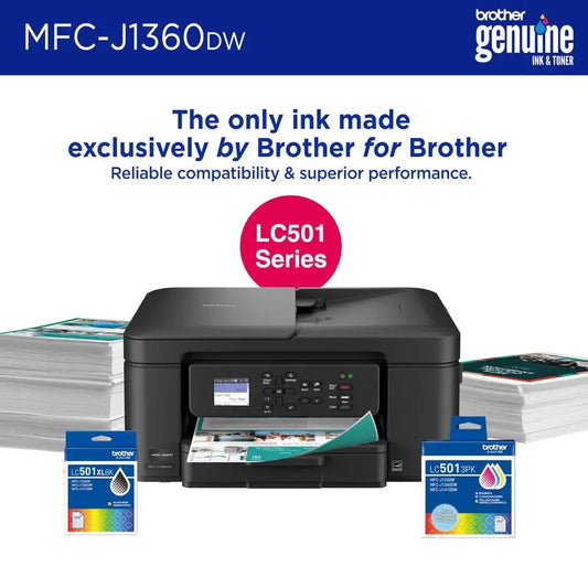 Work Smart 1360 Wireless Color Inkjet AllinOne Printer