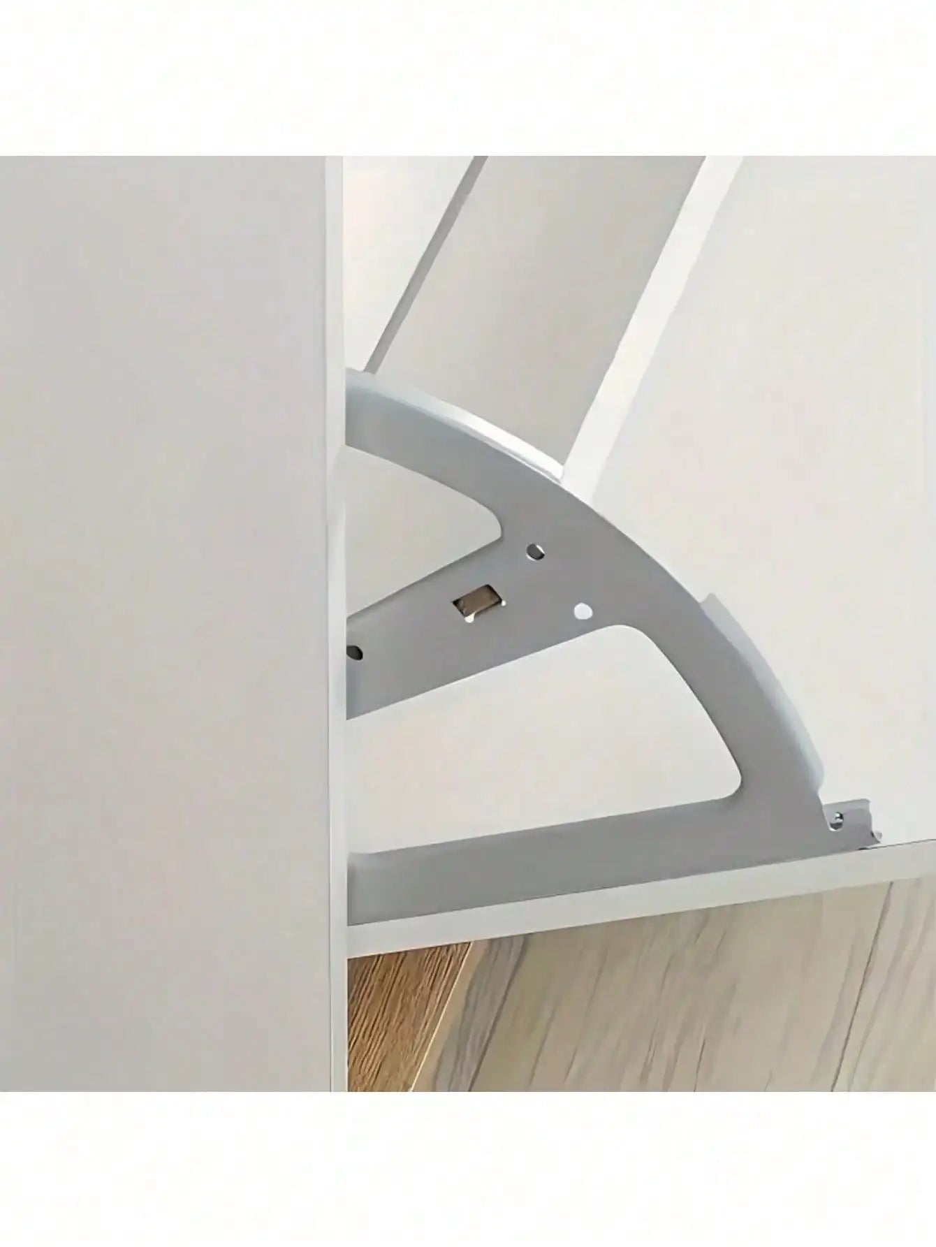 Double-Layer Rotating Shoe Cabinet Hinges: Stainless Steel, Easy Install