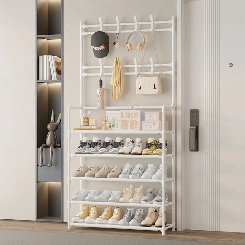 shoe storage racks, reinforced 5-tier hat racks with shelves