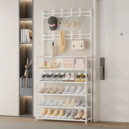 shoe storage racks, reinforced 5-tier hat racks with shelves